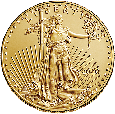 American Eagle gold coin obverse